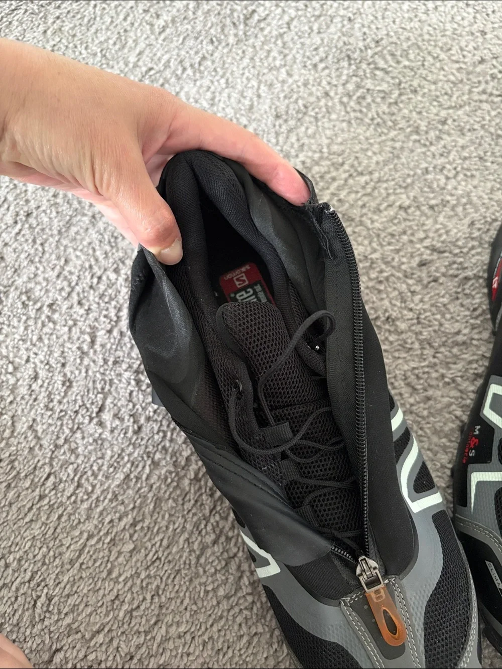 Salomon Snowcross CS winter trail running shoes